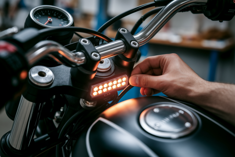 Branchement clignotant moto 2 fils : Guide de montage LED