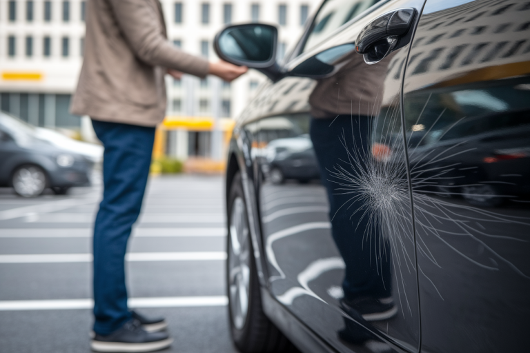 Rayure sur Voiture de Location Que Faire : Comment Régler la Situation
