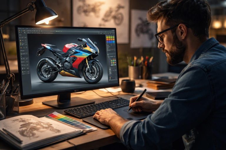 Simulation Covering Moto : Visualisez Votre Design en 3D