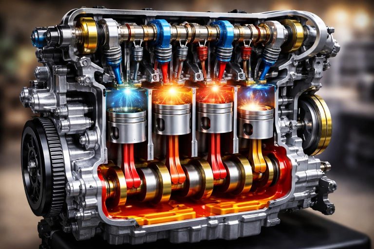 Schéma Moteur 4 Temps : Comprendre le Cycle Complet